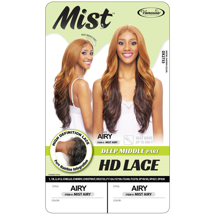 Vanessa Mist HD Lace Deep Part Wig - AIRY