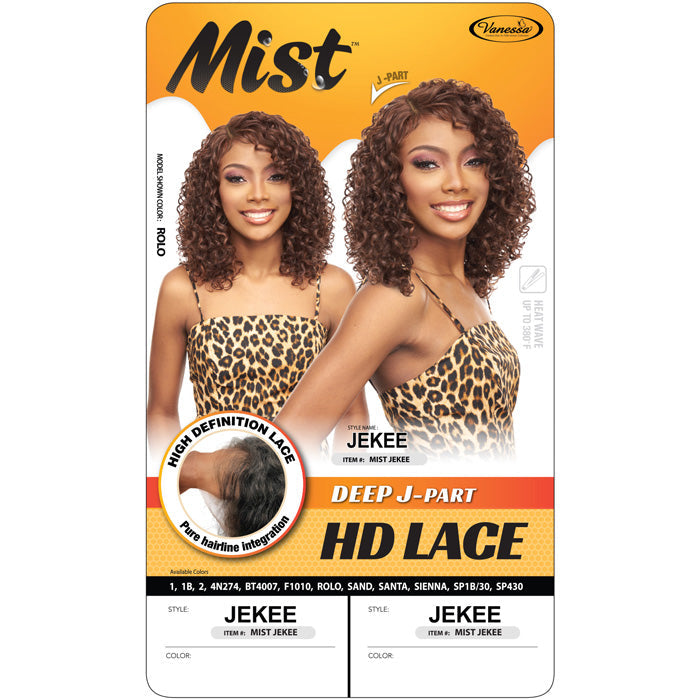 Vanessa HD Lace J-Part Front Wig - MIST JEKEE