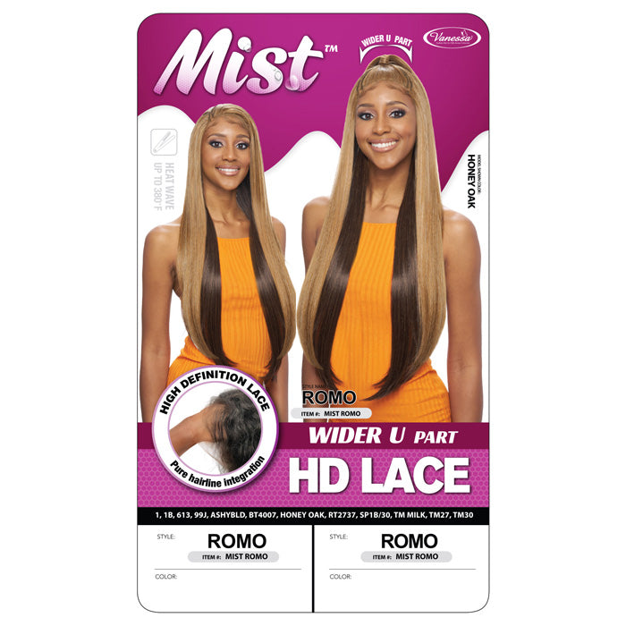 Vanessa Mist HD Lace Wider U-Part Wig - ROMO