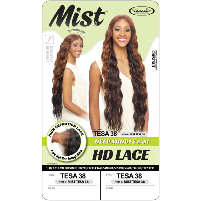 Vanessa Mist HD Lace Part Wig - TESA 38