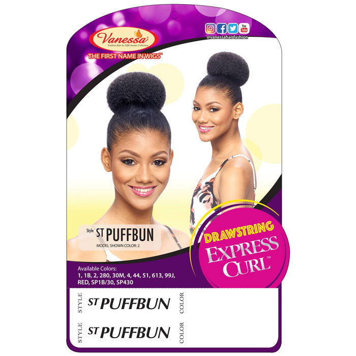 Vanessa Drawstring Express Curl - ST PUFFBUN