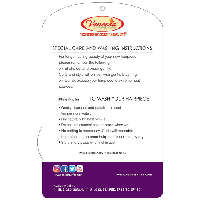 Vanessa Drawstring Express Curl - ST PUFFBUN