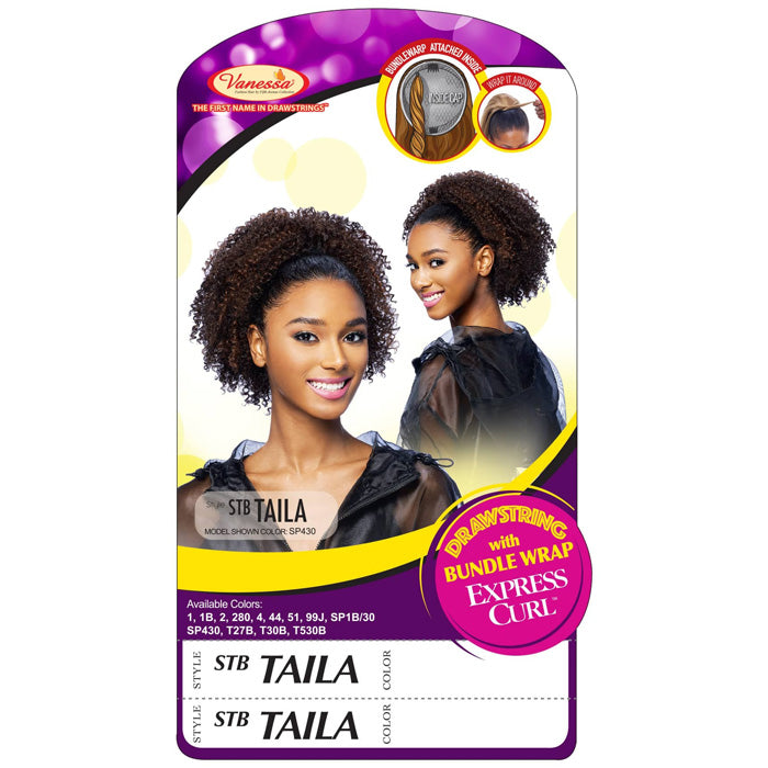 Vanessa Bundle Wrap Drawstring Ponytail - STB TAILA