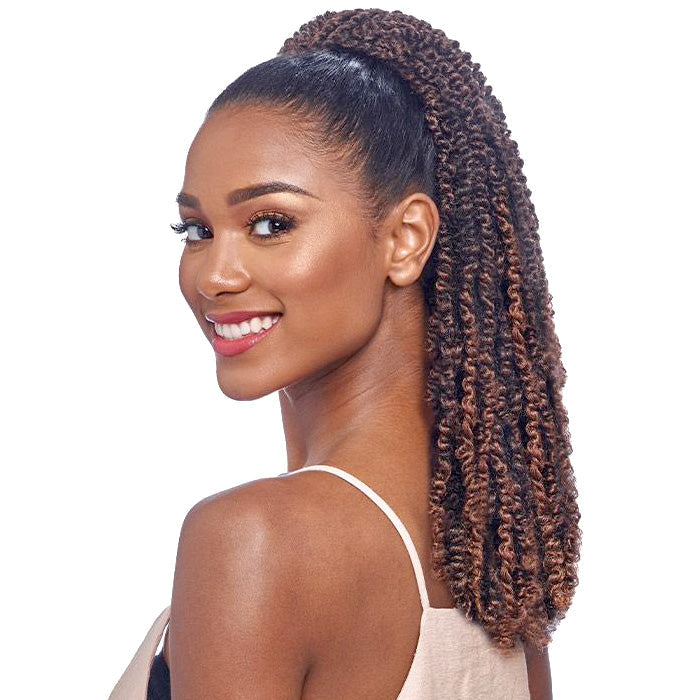 Vanessa Express Braid Drawstring Ponytail - STB TWISTED