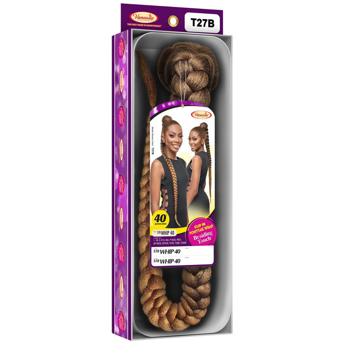 Vanessa Braiding Touch Clip In Wrap Ponytail - STB WHIP 40