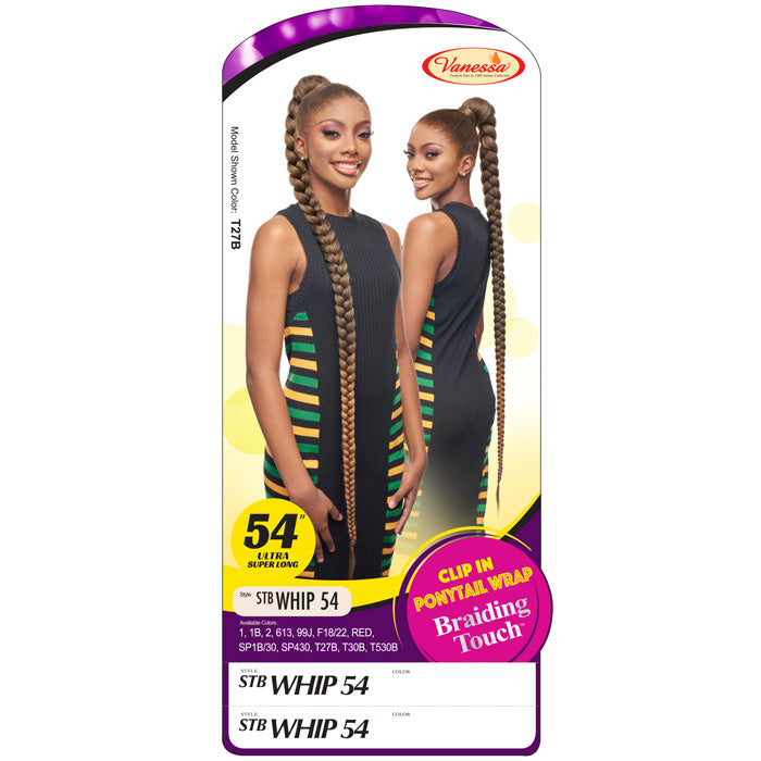 Vanessa Braiding Touch Clip In Wrap Ponytail - STB WHIP 54
