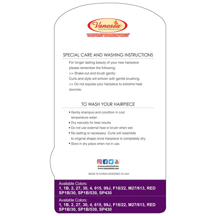 Vanessa Drawstring Express Curl Ponytail - ST DEXIE