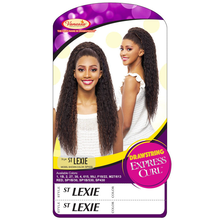 Vanessa Drawstring Express Curl Ponytail - ST LEXIE