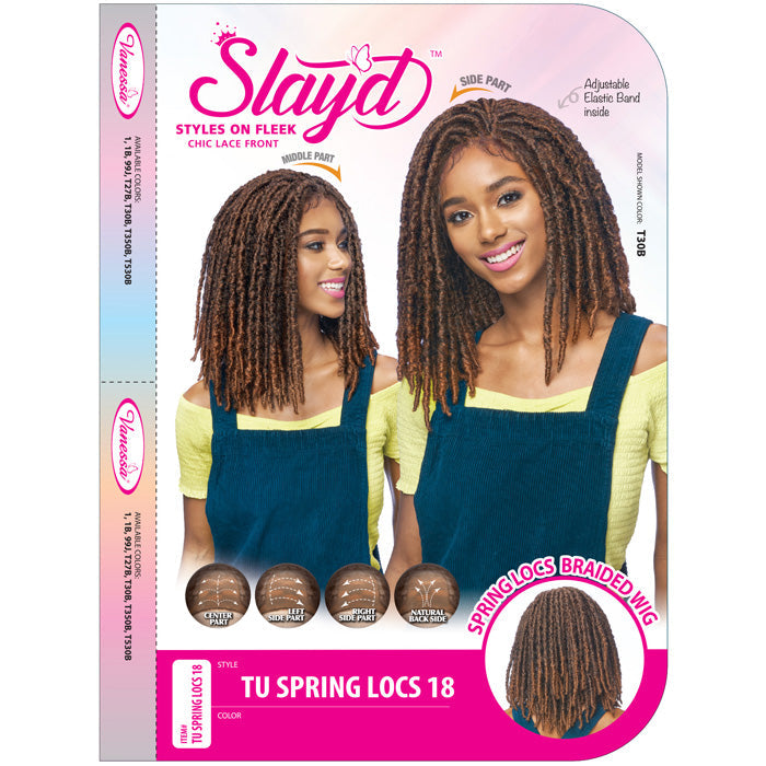 Vanessa Slayd Braided Lace Part Wig - TU SPRING LOCS 18