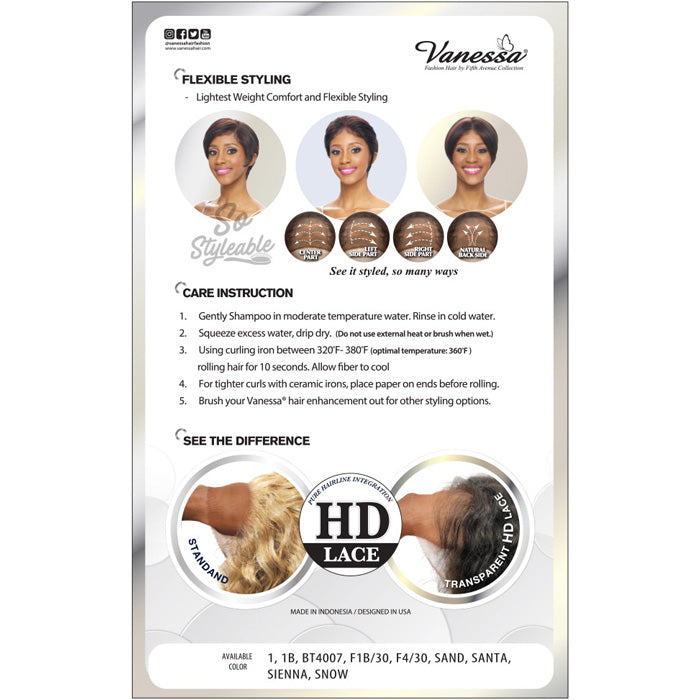 Vanessa View 44 HD Lace Part 4x4 Wig - VIEW44 SALLY