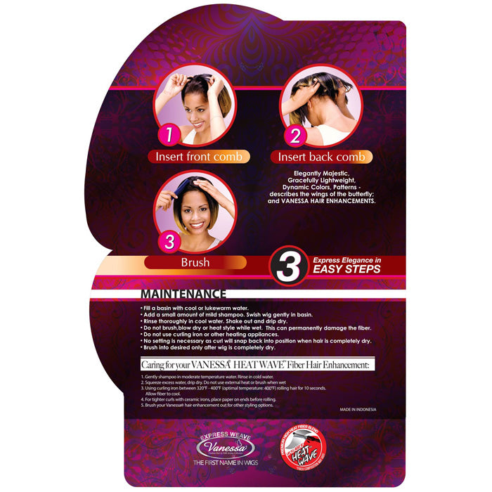 Vanessa Express Weave Half Wig - LAS ELORAS