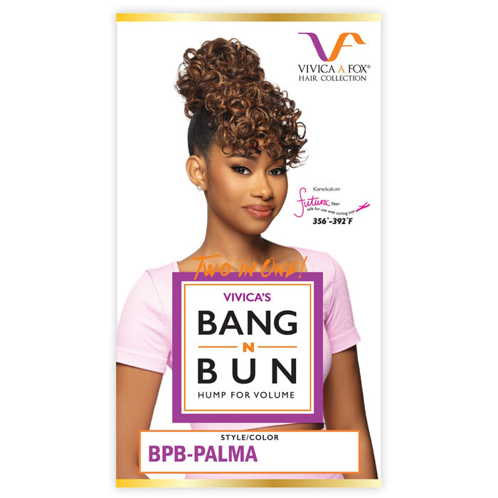 Vivica A Fox Bang N Bun Hair Pieces - BPB-PALMA