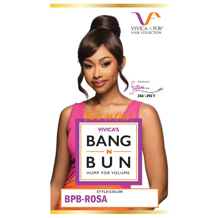 Vivica Fox Bang & Bun Hairpieces - BPB-ROSA
