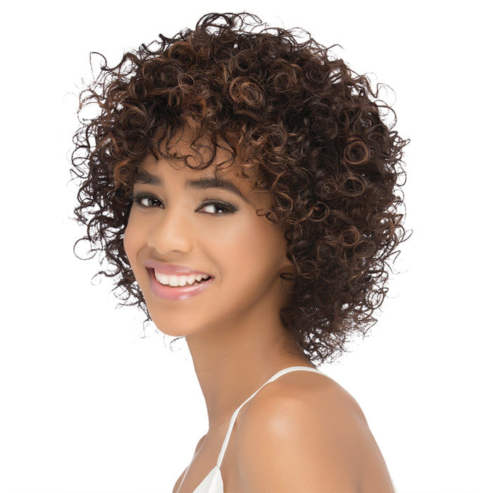 Vivica A Fox Human Hair Pure Stretch Cap Wig HH BRITTA