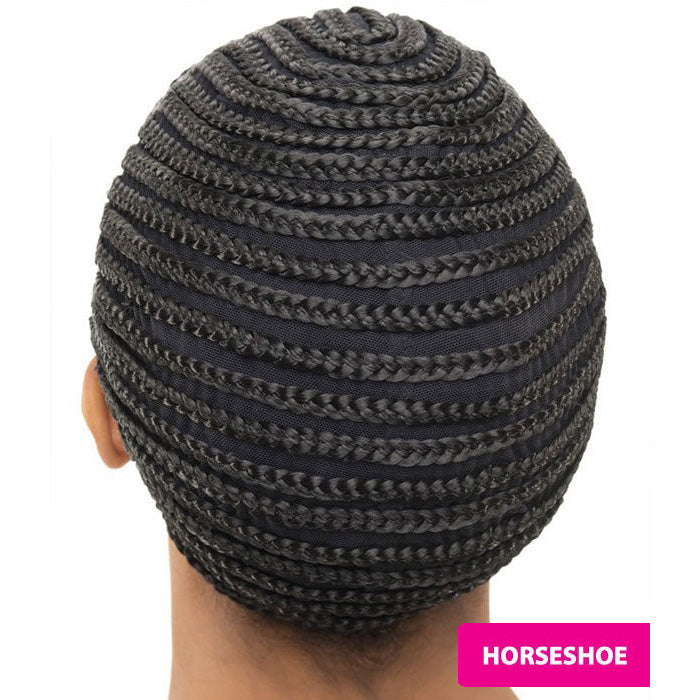 Vivica A Fox Cornrow Express Cap STRAIGHT BACK or HORSESHOE (With Combs)