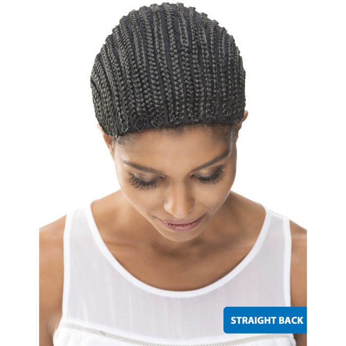 Vivica A Fox Cornrow Express Cap STRAIGHT BACK or HORSESHOE (With Combs)