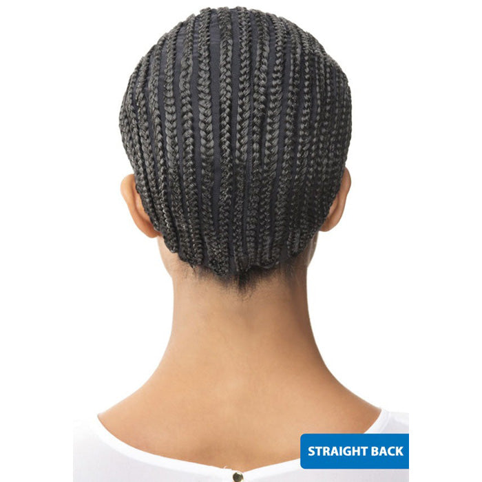 Vivica A Fox Cornrow Express Cap STRAIGHT BACK or HORSESHOE (With Combs)