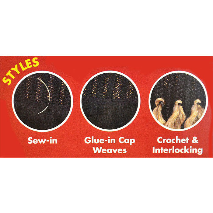 Vivica A Fox Cornrow Express Cap STRAIGHT BACK or HORSESHOE (With Combs)