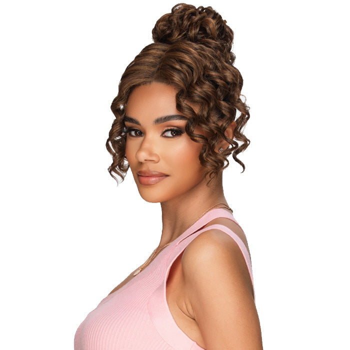 Vivica A Fox Bang N Bun Lace Hair Pieces - LBPB-DIMPLE