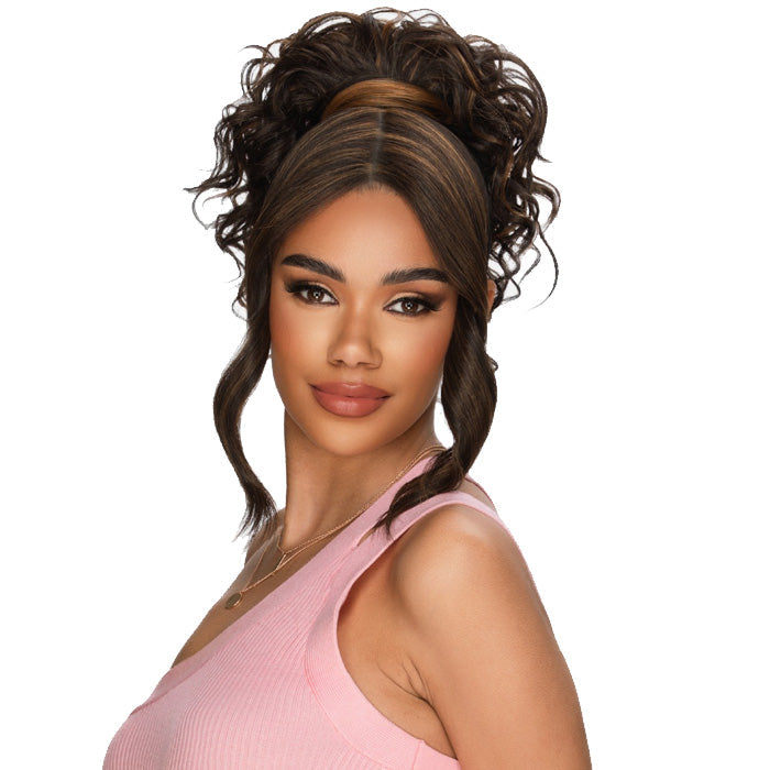 Vivica A Fox Bang N Pony Quick N Easy Lace Ponytail - LBP-WINK