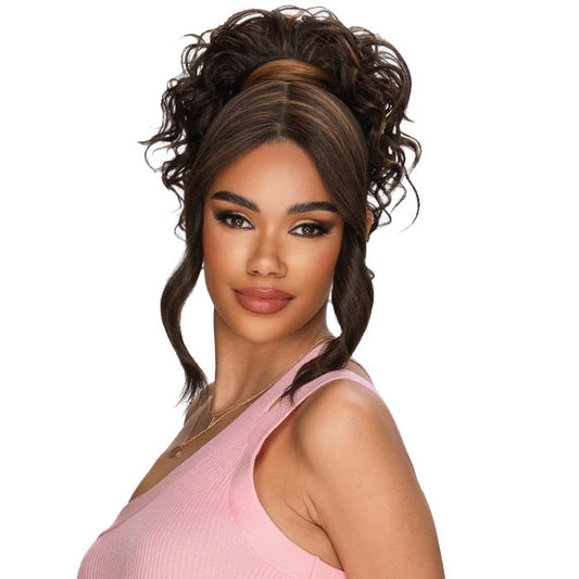 Vivica A Fox Bang N Pony Quick N Easy Lace Ponytail - LBP-WINK