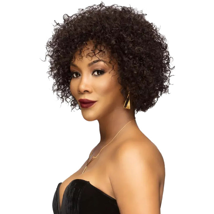 Vivica A. Fox Entice 100% Purest Virgin Remi Natural Brazilian Human Hair Wig SPRING