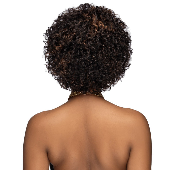 Vivica A Fox Pure Comfort Cap Full Wig - CARNIVAL - 100% Premium Human Hair