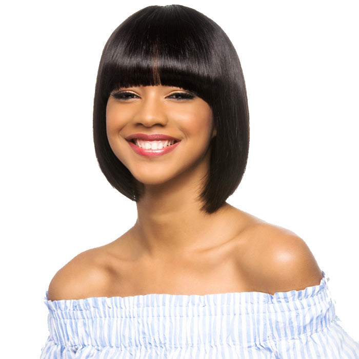 Vivica A Fox Brazilian Remi Natural Pure Stretch Cap Human Hair Wig - COCO