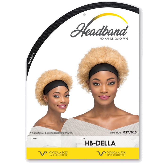 Vivica A Fox Afro Curl with Headband Wig - HB-DELLA