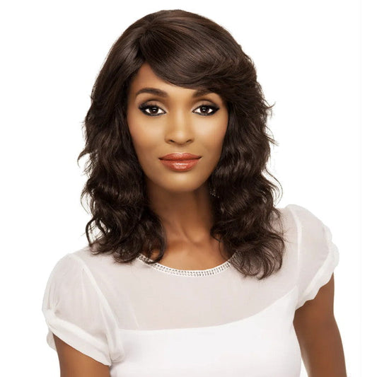 Vivica A. Fox Entice 100% Purest Virgin Remi Natural Brazilian Human Hair Wig DIVA