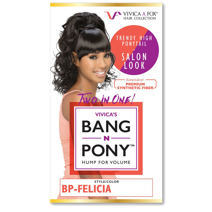 Vivica A Fox Bang N Pony Ponytail - BP-FELICIA