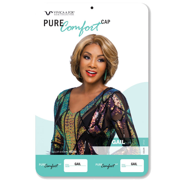 Vivica A Fox Pure Comfort Cap Wig - GAIL