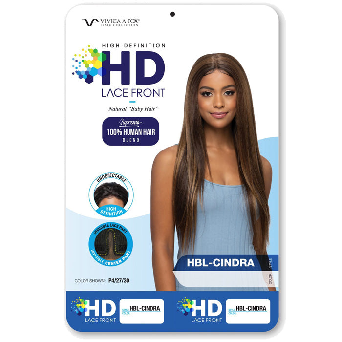 Vivica A Fox Human Hair Blend Lace Front Wig - CINDRA