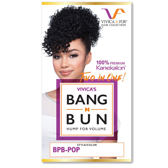 Vivica A Fox Bang N Bun Hair Pieces - BPB-POP