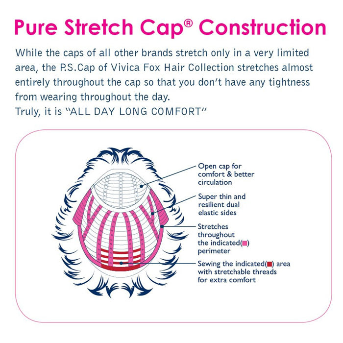 Vivica A. Fox Pure Stretch Cap Wig - HH-WHITNEY-V