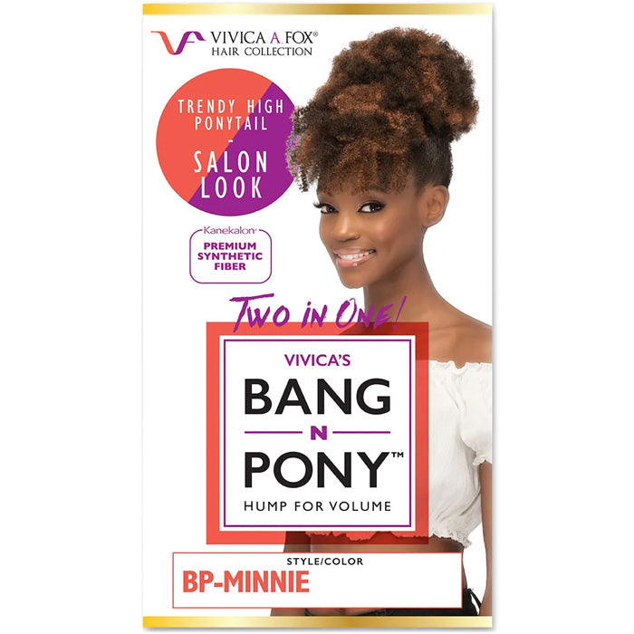 Vivica A Fox Bang N Pony Ponytail - BP-MINNIE