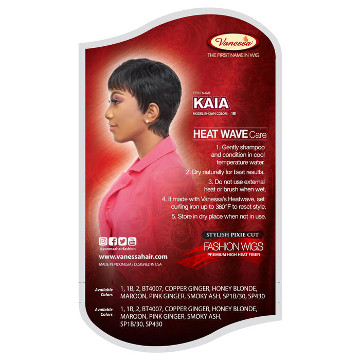 Vanessa Fashion Full Wig - KAIA