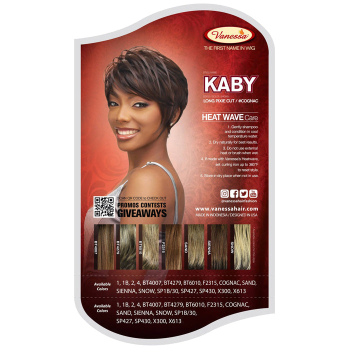 Vanessa Fashion Full Wig - KABY