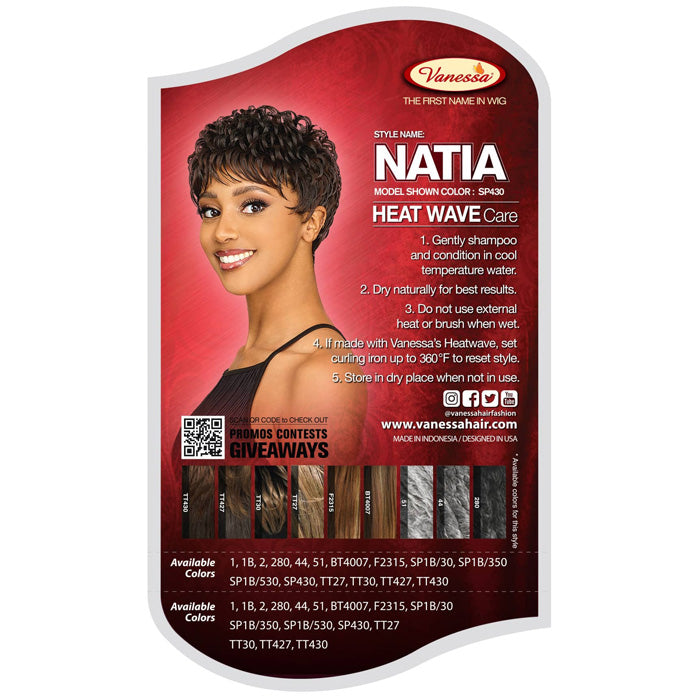 Vanessa Fashion Full Wig - NATIA