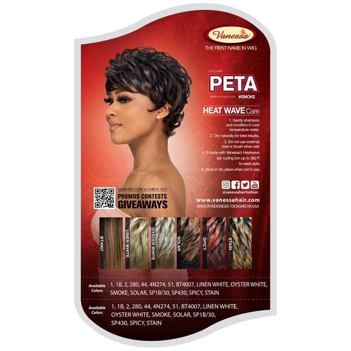 Vanessa Fashion Full Wig - PETA