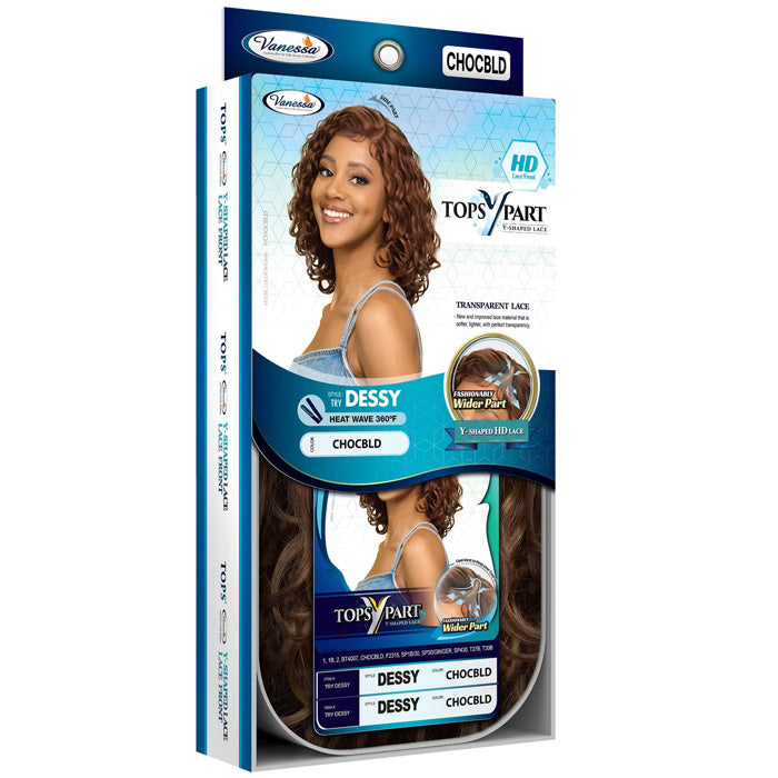 Vanessa Top Lace Synthetic Hair HD Lace Front Wig - TRY DESSY