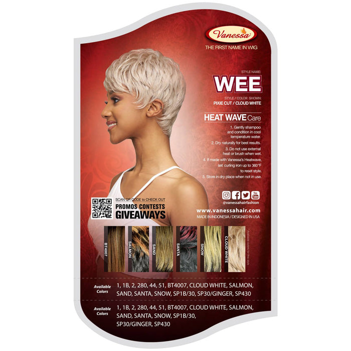 Vanessa Fashion Full Wig - WEE