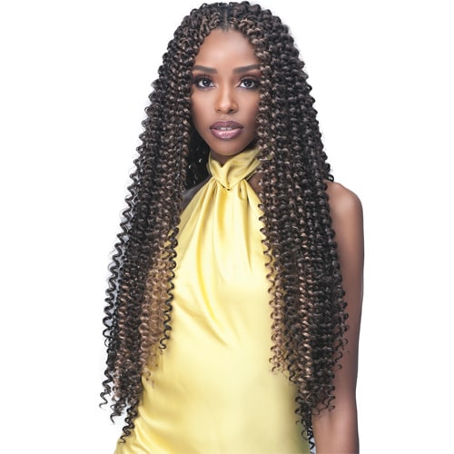 Bobbi Boss African Roots Crochet Braid - 2X BRAZILIAN WATER CURL 20"