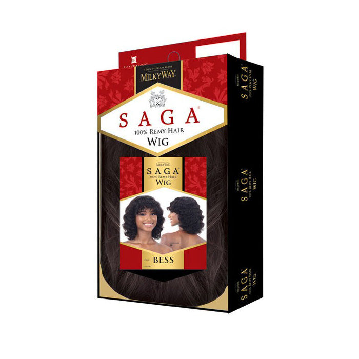 Saga 100% Remy Human Hair Wig - BESS
