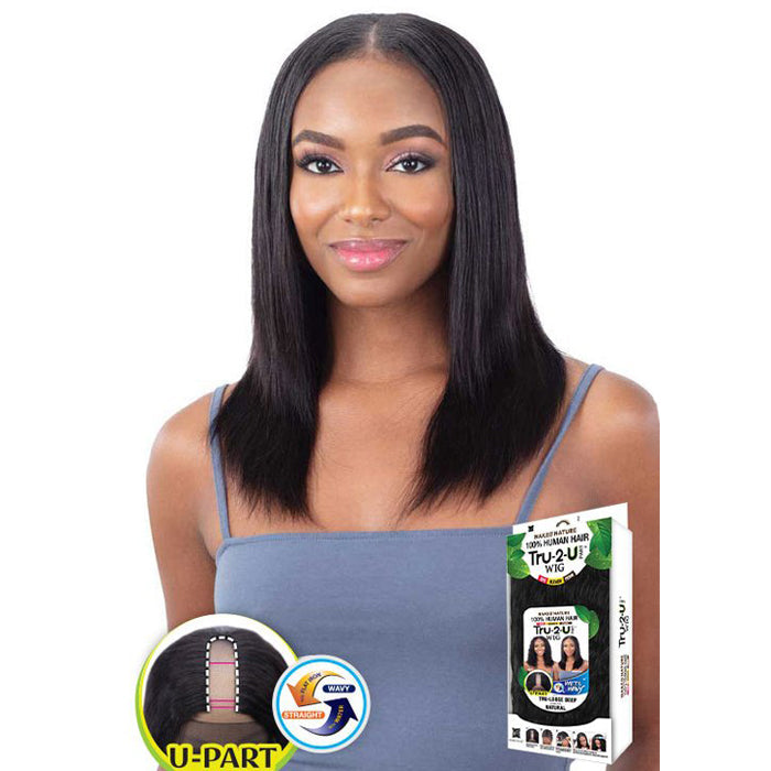 Shake N Go Naked 100% Human Hair Wet & Wavy U Part Wig - TRU LOOSE DEEP