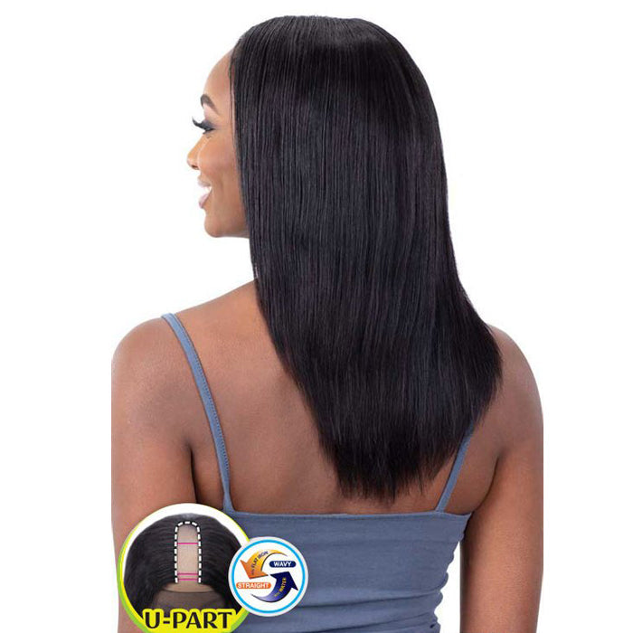 Shake N Go Naked 100% Human Hair Wet & Wavy U Part Wig - TRU LOOSE DEEP
