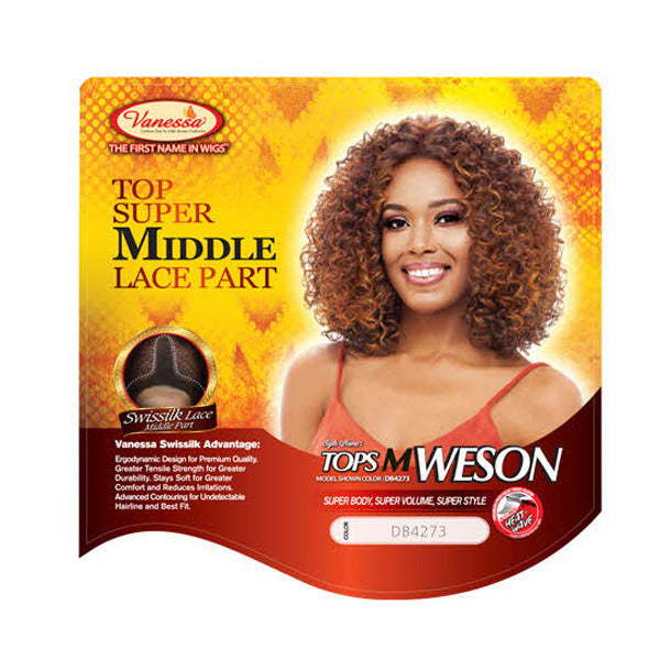 Vanessa Swissilk Top Super Middle Lace Part Wig - TOPS M WESON