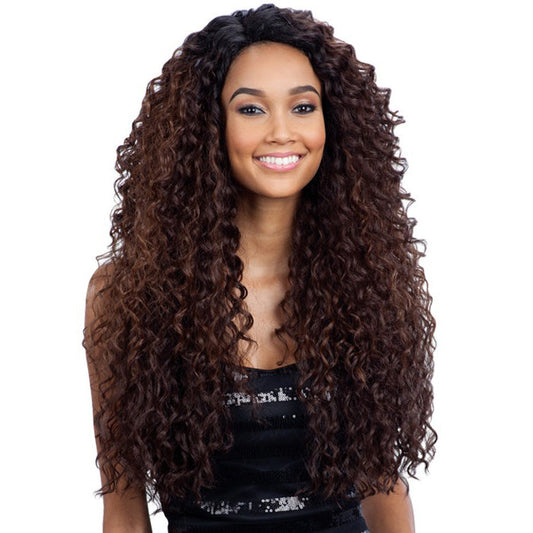 Shake N Go Equal Lace Deep Invisible L-Part Wig - KITRON