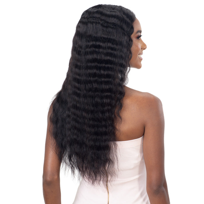 Shake-N-Go Girlfriend 100% Virgin Human Hair HD Lace Front Wig - DEEP WAVER 24