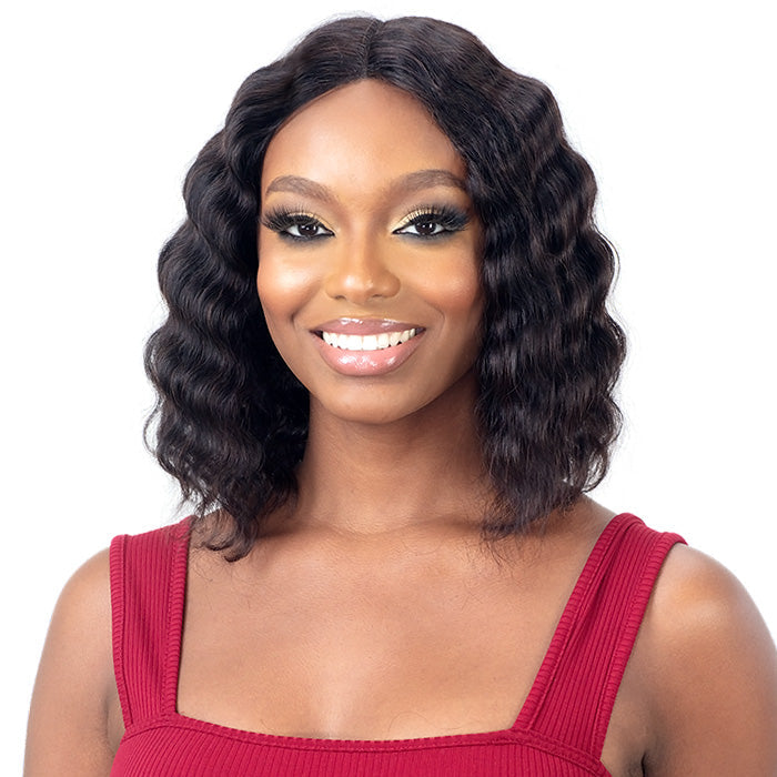 Shake N Go Naked 100% Human Hair 5" center part Premium HD Lace Front Wig 5" center part - ARDEN